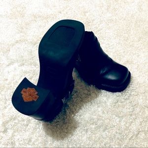 Harley Davidson Platform Heel Biker Boot